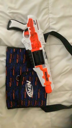 NERF LONGARM AND TACTICAL BAG BUNDLE