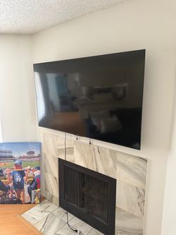 57 x 33 TCL Smart Flat Screen TV Wall Mounted