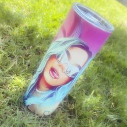 Pink Karol G Tumbler