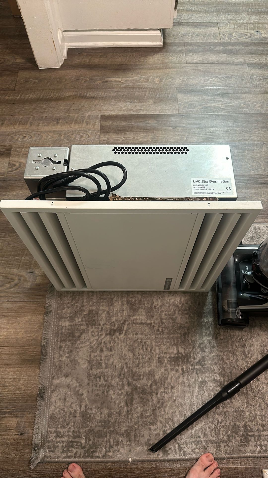 SterilVentilation. Clean Air Machine