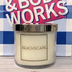 NWT Bath & Body Works Beachscape Single Wick Candle -RETIRED