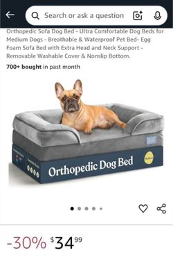 Orthopedic Sofa Dog Bed