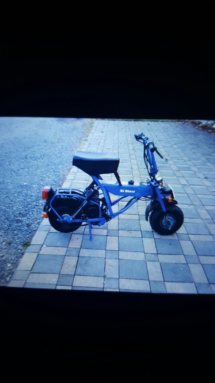 49cc diblasi folding motorcycle mini bike