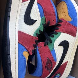 Air Jordan 1 Mid "Blue The Great - Fearless" g...