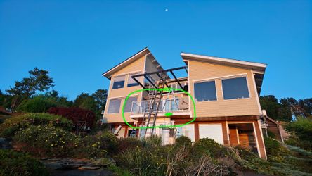 Glass Railing, Clearview brand, deck railing