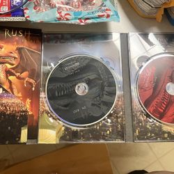 RUSH music DVD Live from Rio 2 Disc