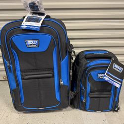 Travelpro Unisex-Adult Bold-Softside Expandable Rollaboard  Luggage, + Backpack
