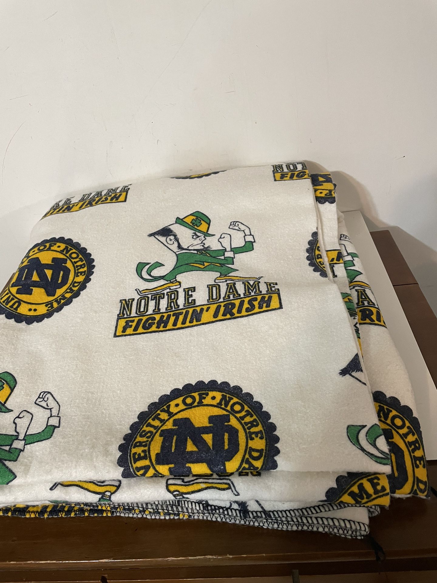 Notre Dame Blanket Twin Size