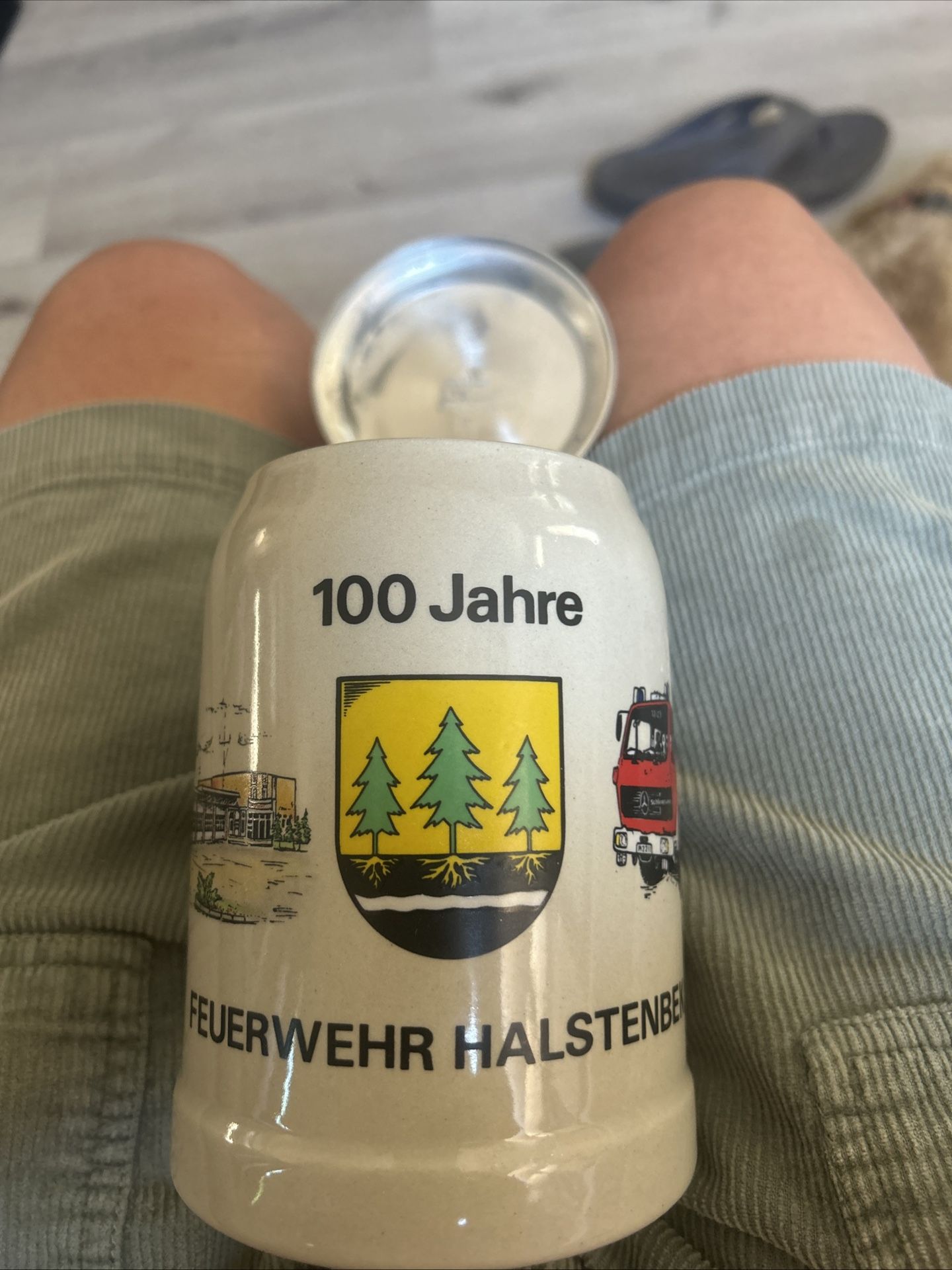 German Firefighter Stein
