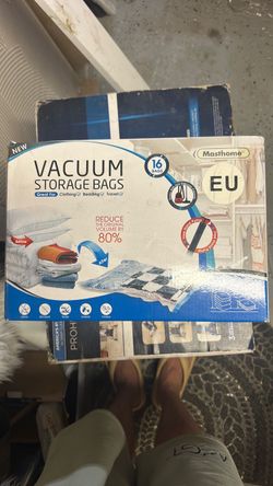 Vacuum Storage Bags with Hand Pump, Vacuum Seal Space Saver Bags,20 Combo 80% Space-Saving Bags for Clothing, Blankets, Pillows, Bedding & Comforters;
