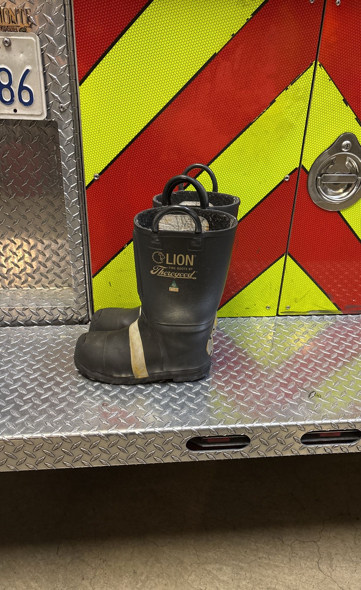 Rubber Firefighting Boots