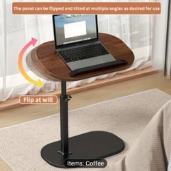 Adjustable Rotating Side Table 