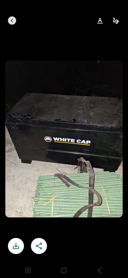Whitecap Tool Box And Wrenches