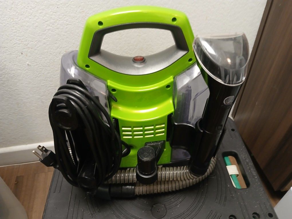 BISSELL LITTLE GREEN PROHEAT PORTABLE DEEP CLEANER/UPHOLSTERY CLEANER