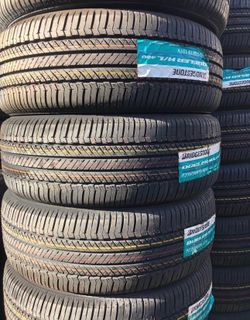 235/55/19 Bridgestone 4 new tires installed