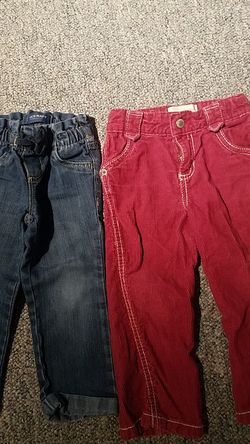 2 pairs of 2T pants