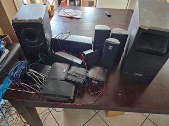 Mismatched wired surround sound system