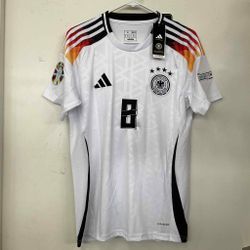 Adidas Germany Home Jersey Kroos #8 2024 Men's Size M - BRAND NEW