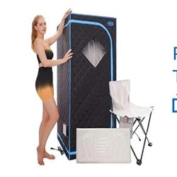 Portable infrared sauna