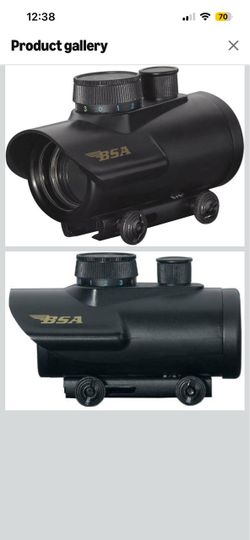 Red green and blue dot sight