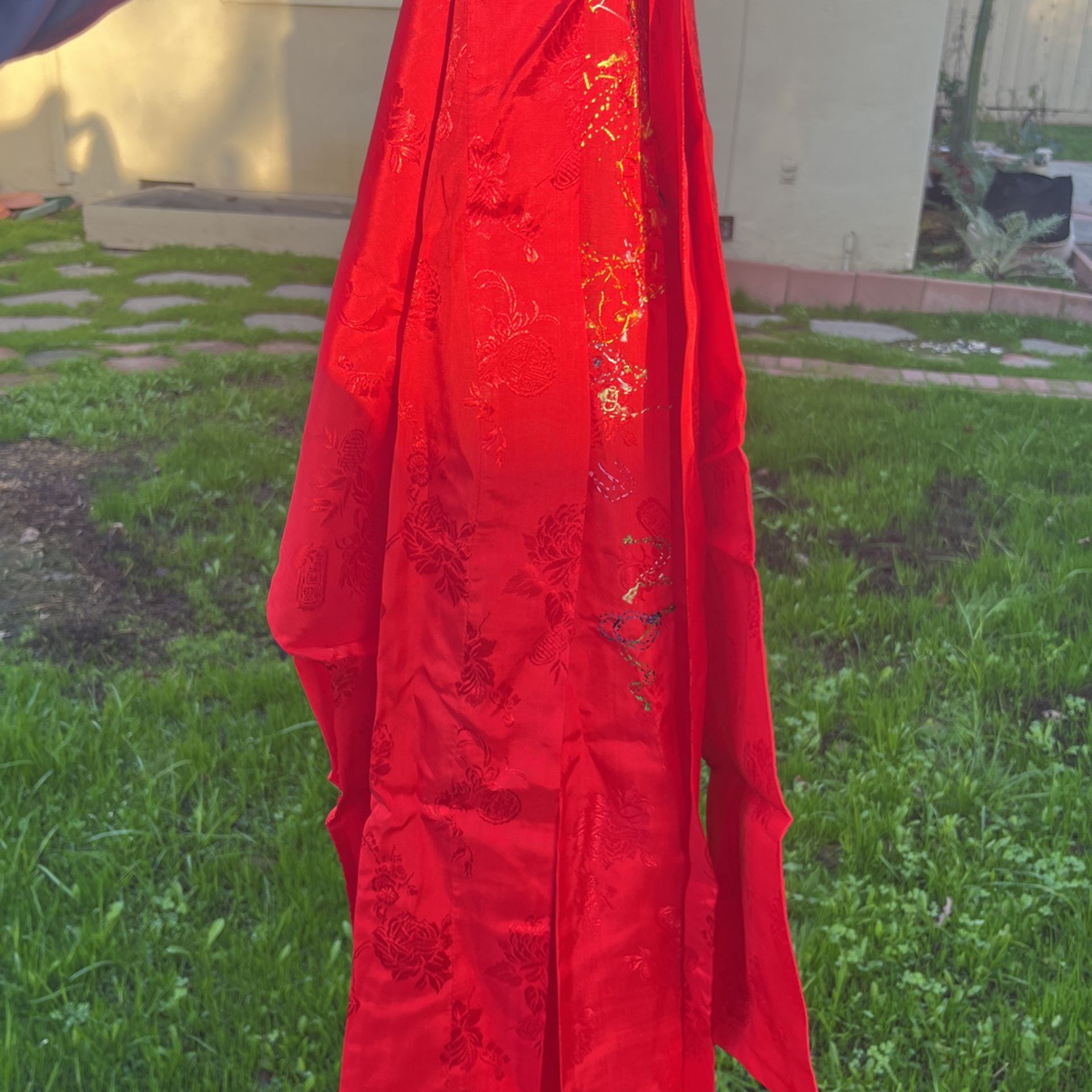 Red Chinese Robe 