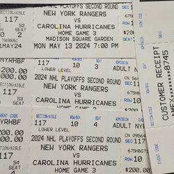 Ragers Game 5 Playoff Tickets 