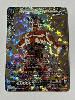 Dragon Ball Super Ultra Instinct Son Goku State of the Gods Secret Rare NM  Perfect Combination for Sale in Chula Vista, CA - OfferUp