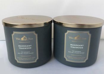 Mahogany Teakwood -3 wick candle