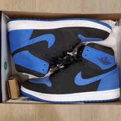 Jordan 1 High Retro "Royal Reimagined" 9.5