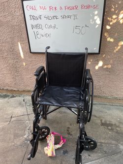 Drive Silver Sport II Wheelchair 18" Wide