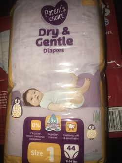 Parents choice Sz 1 44 pack