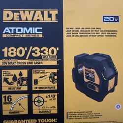 Dewalt 20v 180/330’ Max Range Cross Line Laser Tool Only $220 Firm Cash Only