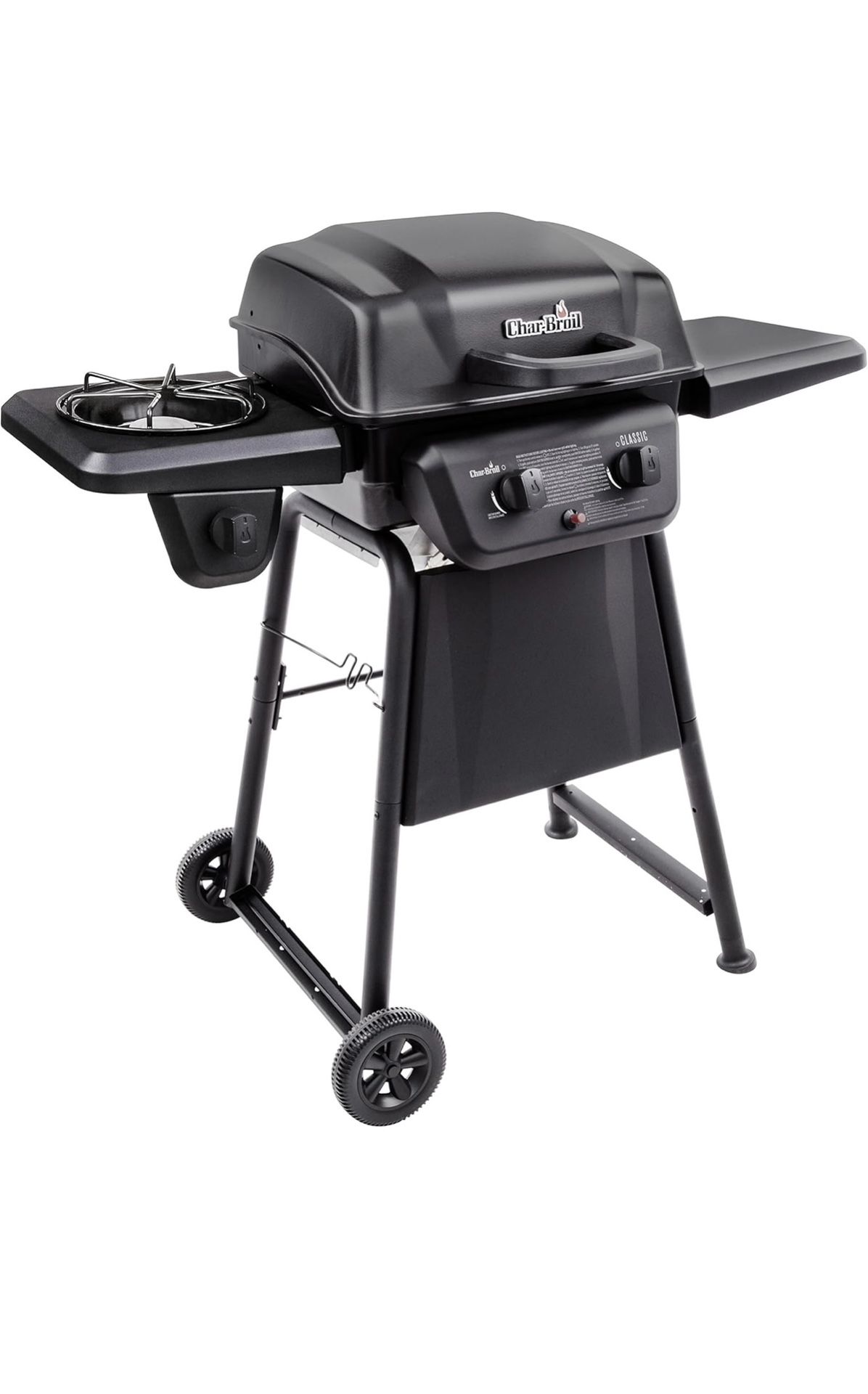 Charbroil® Classic Series™ Convective 2-Burner with Side Burner Propane Gas Stainless Steel Grill