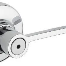 Ladera Privacy Lever Square – Polished Chrome