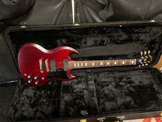 Gibson SG Special EMG Upgrade Satin Cherry Electric Guitar w Case