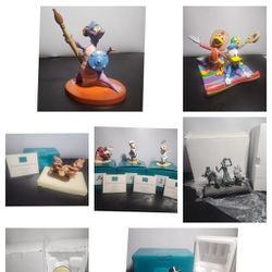Disney Collectibles Figures Statues Caballeros Haunted Mansion Figment