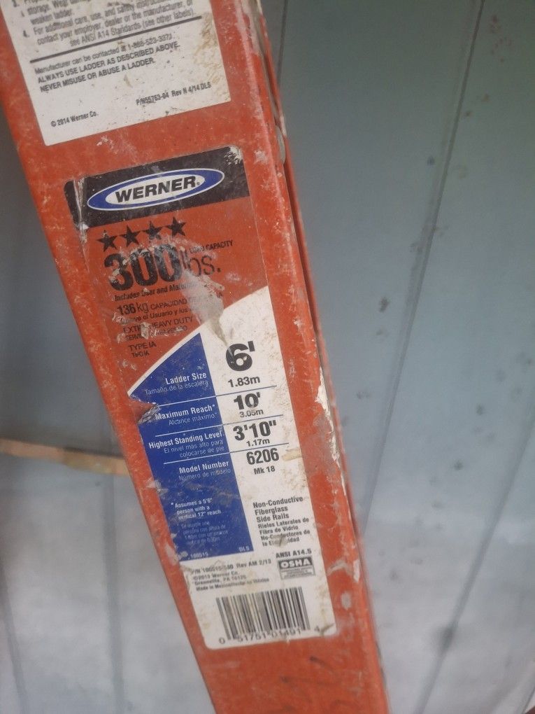 Werner 6ft Stepladder