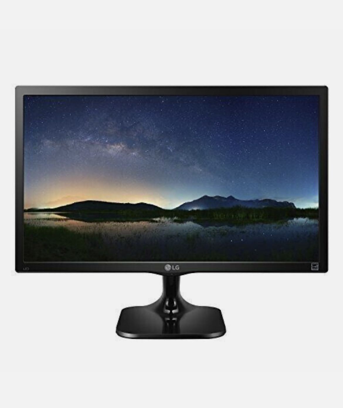 LG - 24" IPS LED FHD 75Hz FreeSync Monitor (HDMI, VGA) - Black