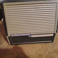 !!!!!! AMAZING RARE WORKING BELL & HOWELL FILMOSOUND PROJECTOR  !!!!