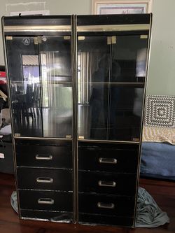 Set Of Display Cabinets