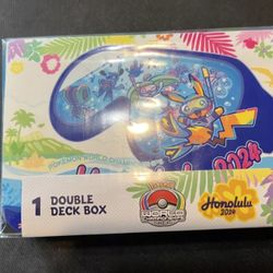 Pokemon! Honolulu World Championship 2024 Double Deck Box