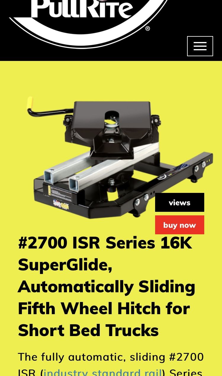 Fifthwheel Hitch - Autoslide Make Offer