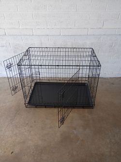 Medium Dog Cage $25
