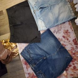 Jean Skirts, size18, $10.00each, All For$20.00