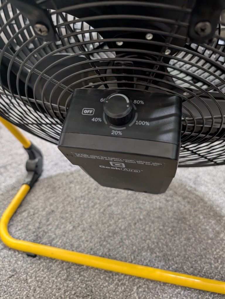 Battery Operated Fan 16