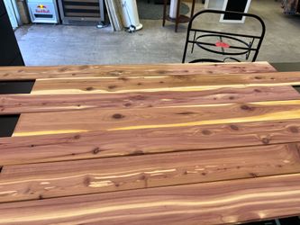 Solid Cedar Planking Juniperus Virginiana - Eastern Red Cedar