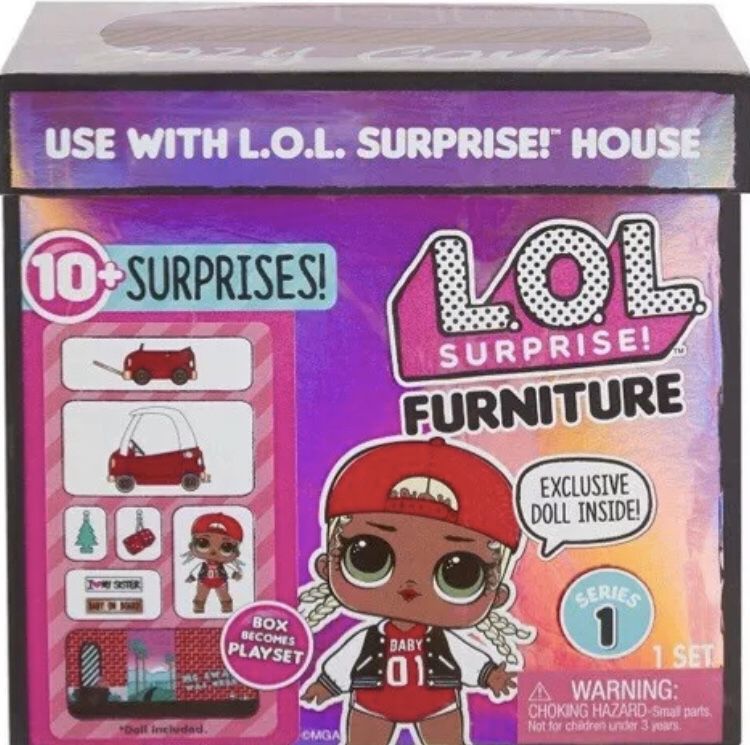 Lol surprise! M.C Swag doll and Furniture set