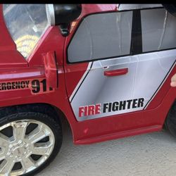 Fire Truck Ride On 