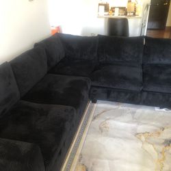 3pc Sectional w/Ottoman 