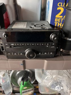 Silverado Tahoe Radio